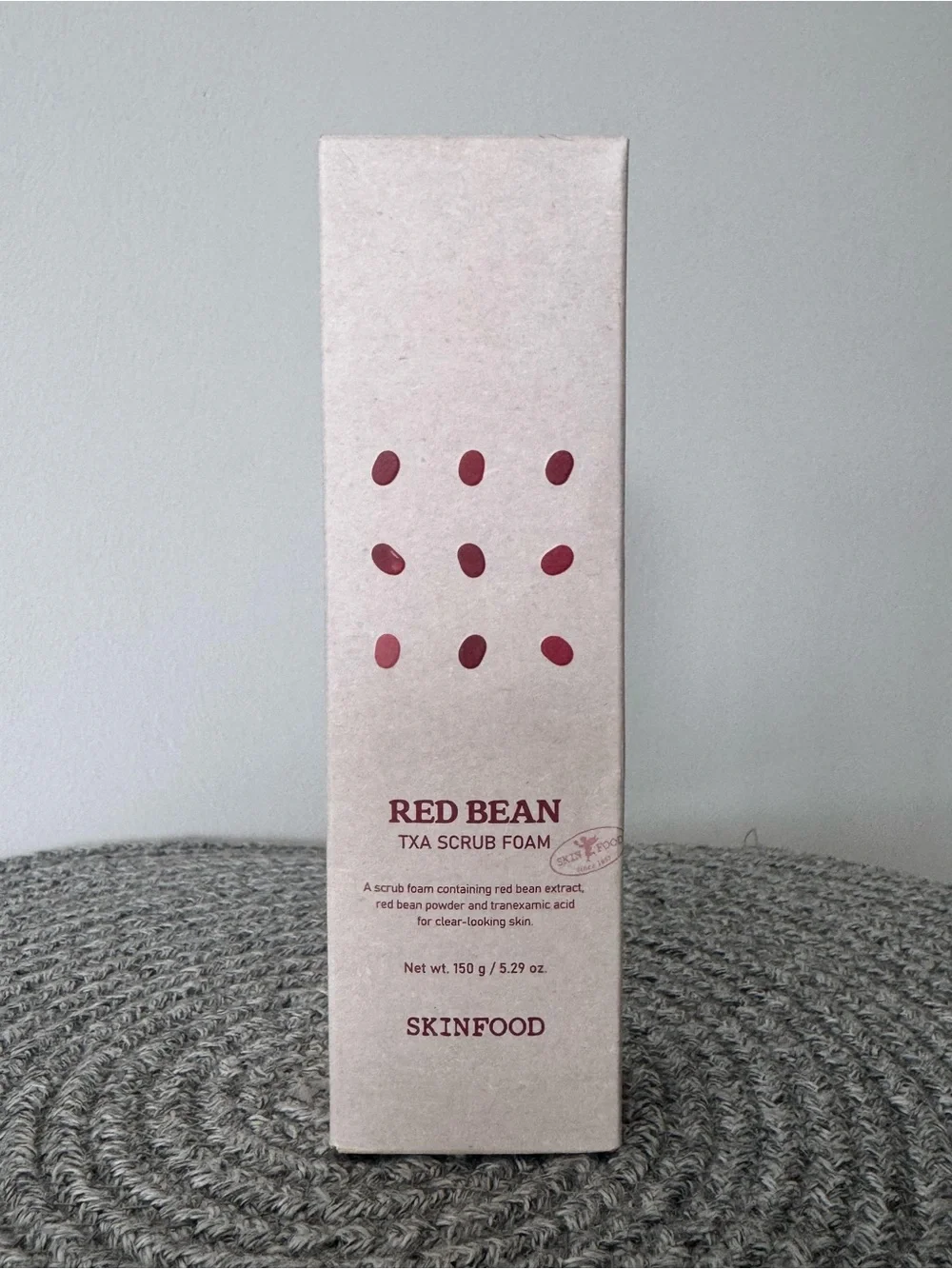 Red Bean TXA Scrub Foam - Red